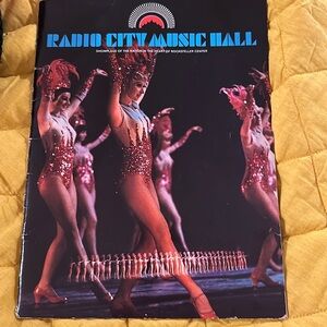 Radio City Music Hall - Vintage 1970s - souvenir booklet